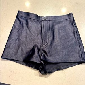 American Apparel Black Disco 🪩 Shorts • Size Large • Women’s • Worn Once